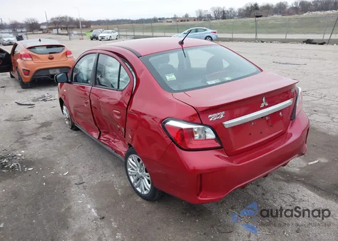 2023 Mitsubishi Mirage G4 Black Edition/Es/Le из США, поврежденный, VIN ML32FUFJ2PHF01505